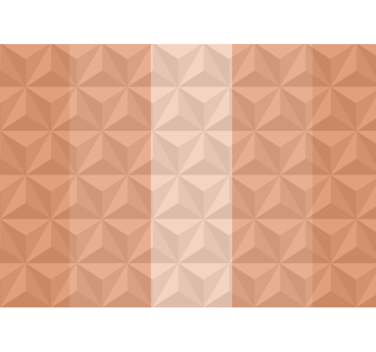 Tapisserie textures et motifs motif géométrique 3d - TenStickers