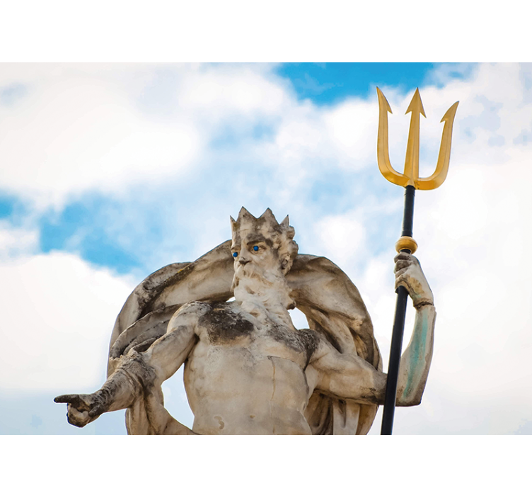 Tapisserie art souverain mythique de l'océan - TenStickers