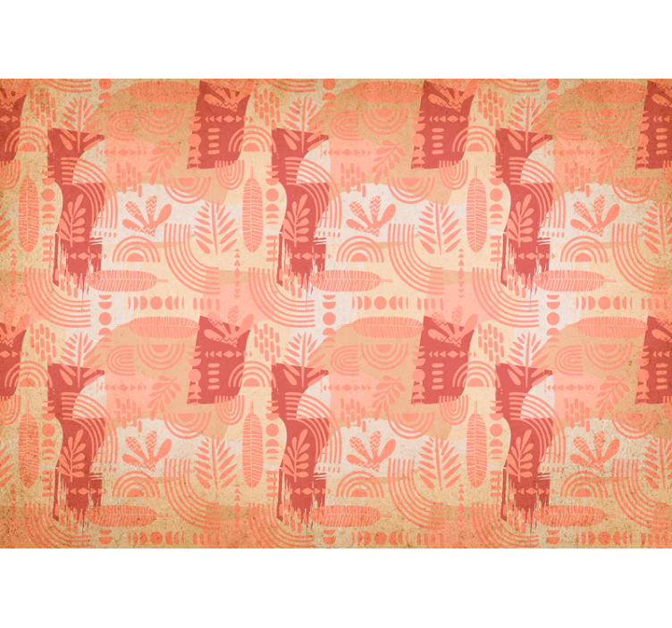 Tapisserie textures et motifs motif géométrique - TenStickers