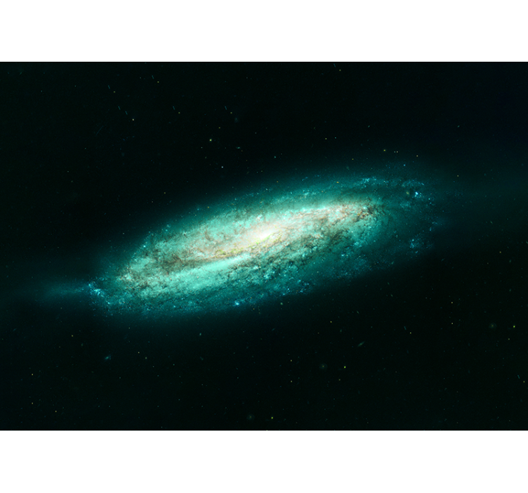 Tapisserie espace formation spirale galactique - TenStickers