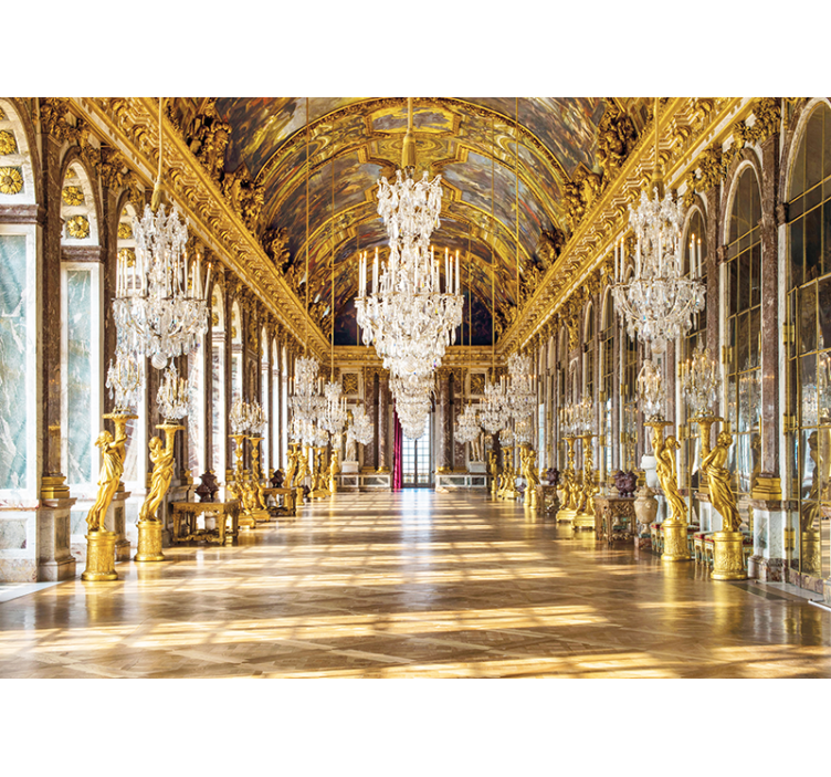 Tapisserie murale château de versailles - TenStickers