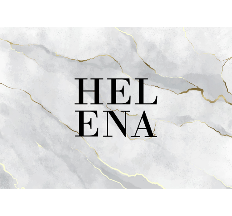 Tapisserie phrase accent de texte personnalisé - TenStickers