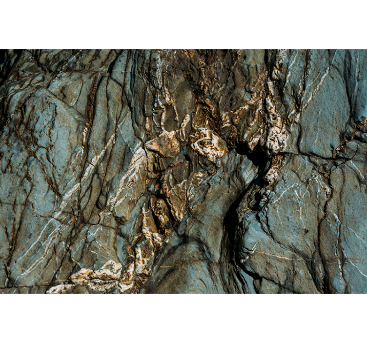 Tapisserie textures et motifs surface en pierre fissurée - TenStickers