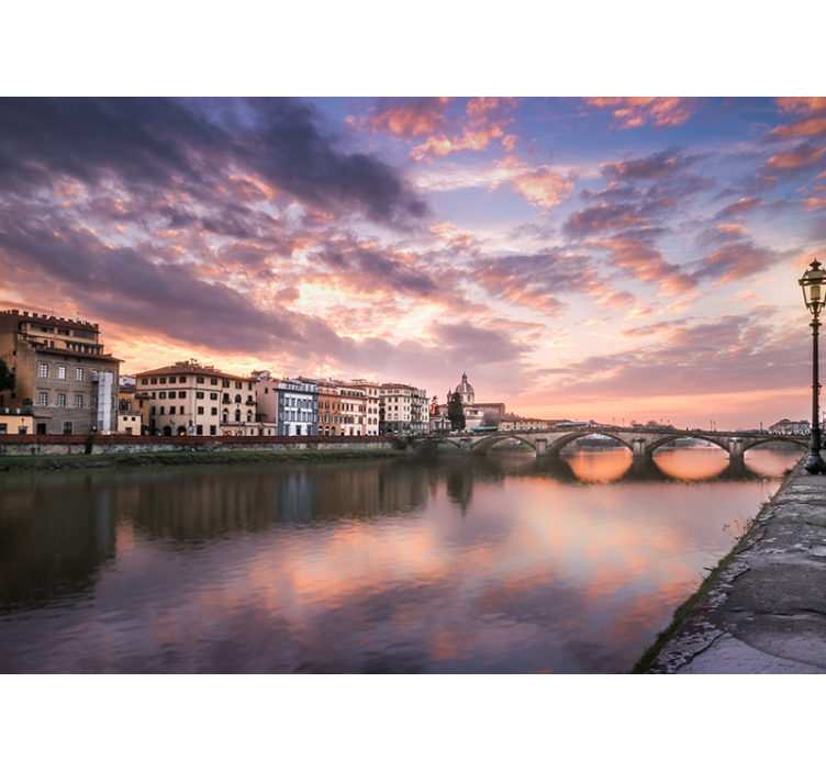 Tapisserie autres villes et de pays paysage de florence - TenStickers