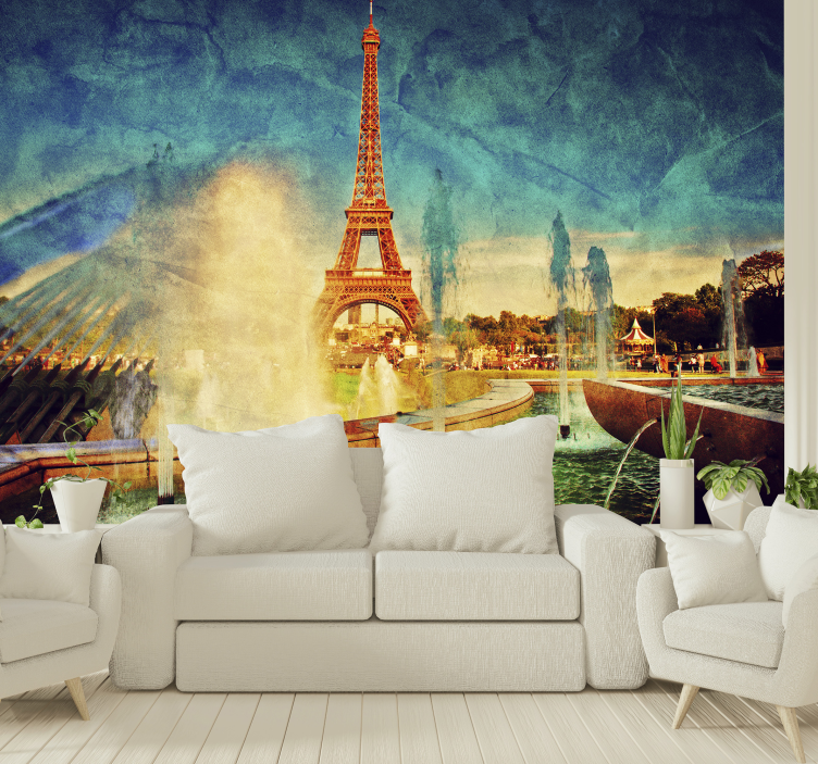 Papier peint paris by night - TenStickers