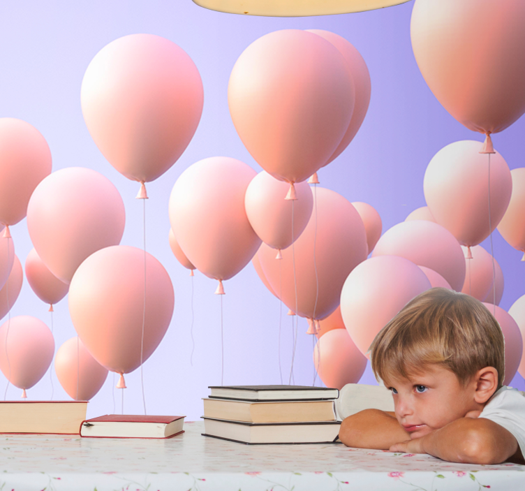 Tapisserie amour moments de ballons joyeux - TenStickers