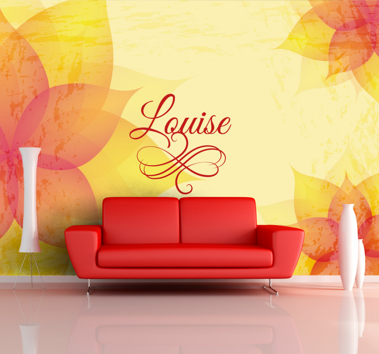 Tapisserie fleur arrangement botanique sophistiqué - TenStickers