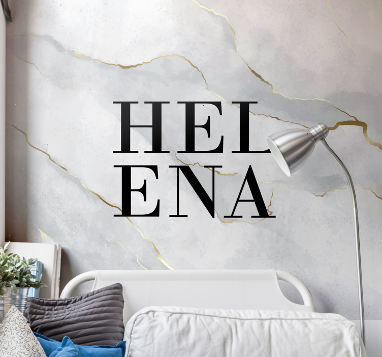 Tapisserie phrase accent de texte personnalisé - TenStickers