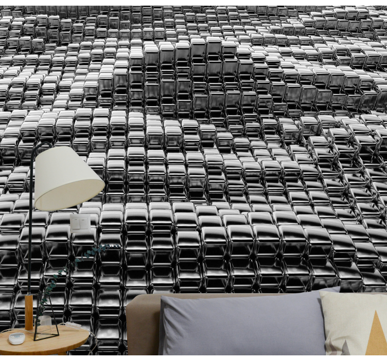 Tapisserie textures et motifs motif chaises empilées - TenStickers