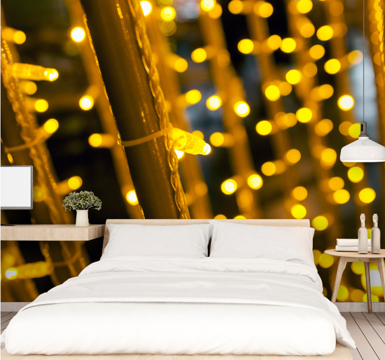 Tapisserie textures et motifs motifs lumineux brillants - TenStickers