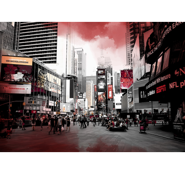 Papier peint New York scène de paysage urbain - TenStickers