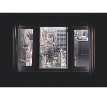 Papier peint New York vue sur la ville urbaine - TenStickers