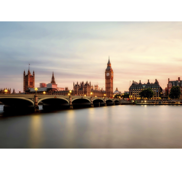Fresque murale de westminster londres - TenStickers
