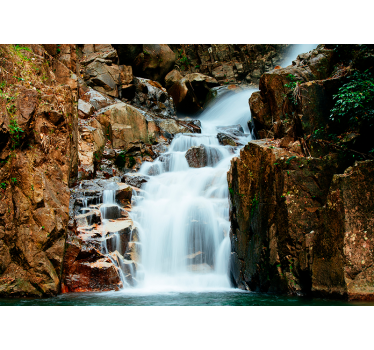 Tapisserie cascade chute d'eau décorative - TenStickers