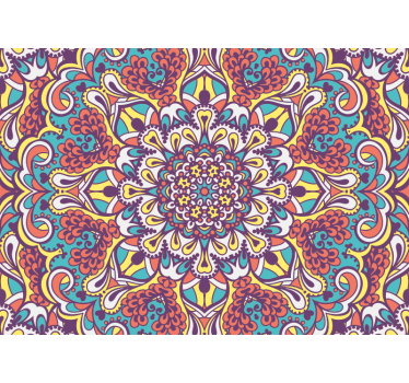 Papier peint zen mandala oriental - TenStickers