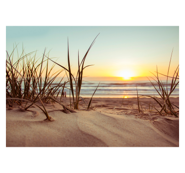 Papier peint mural Coucher de soleil et plage - TenStickers