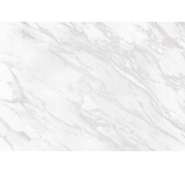 Tapisserie murale esthétique en marbre blanc - TenStickers