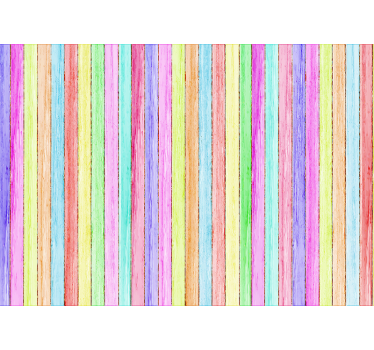 Tapisserie murale planches de bois de couleur - TenStickers