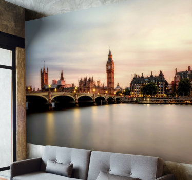 Fresque murale de westminster londres - TenStickers