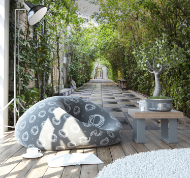 Papier peint 3d jardin - TenStickers