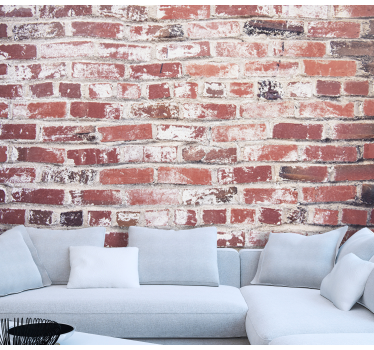 Papier peint brique vieux mur - TenStickers