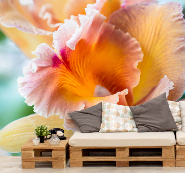 Tapisserie panoramique orchidées - TenStickers