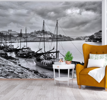 Papier peint mural rabelos - TenStickers