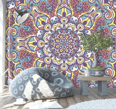 Papier peint zen mandala oriental - TenStickers
