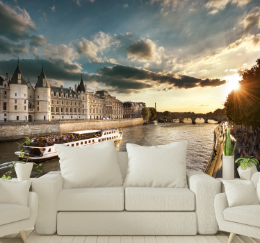 Paris trip on the seine city - TenStickers