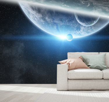 Terre de l'espace peintures murales pour les chambres - TenStickers