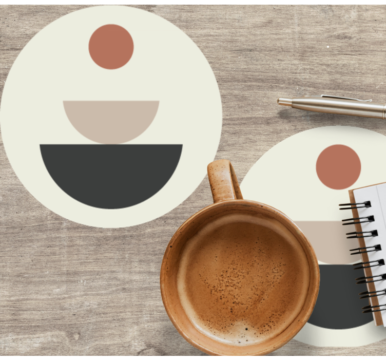 Dessous de verre geek formes circulaires superposées - TenStickers