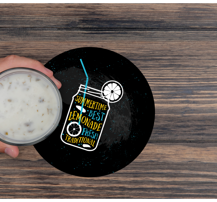 Dessous de verre moderne pot de limonade rafraîchissant - TenStickers