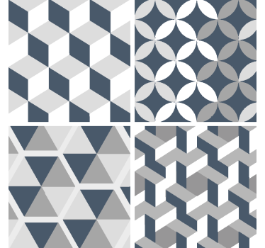 dessous de verre tres moderne Motifs gris - TenStickers