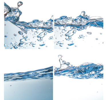 dessous de verre avec motif Effet de l'eau - TenStickers