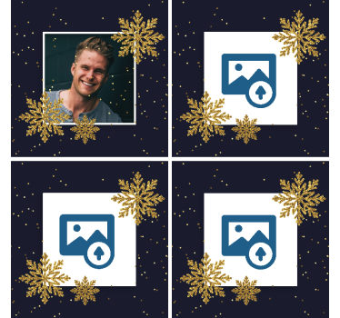 Sous-verre noël Cadre photo - TenStickers