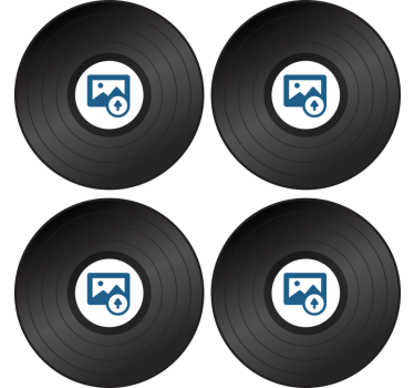 Dessous verre Vinyle personnalisé - TenStickers
