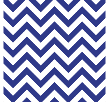 Dessous de verre motif zigzag dynamique - TenStickers