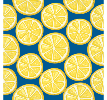 Dessous de verre geek motif tranche de citron - TenStickers
