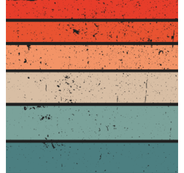 Dessous de verre couches rayées texturées - TenStickers