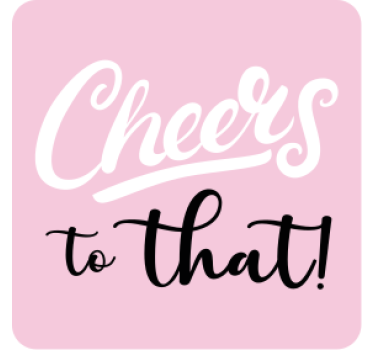 Dessous de verre bière citation cheers - TenStickers