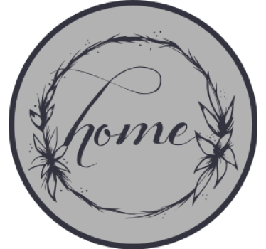 Dessous de verre citation cercle floral élégant - TenStickers
