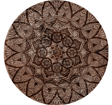 Dessous de verre motif dentelle complexe - TenStickers