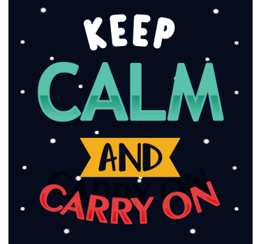 Dessous de verre citation typographie motivante - TenStickers