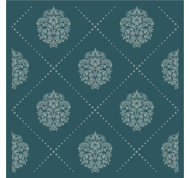 Dessous de verre motif floral élégant - TenStickers