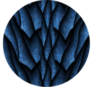 Dessous de verre motif vagues texturées - TenStickers