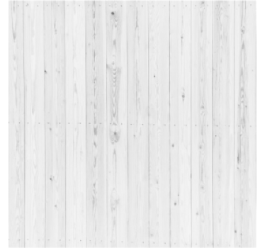 Dessous de verre Modèle de planches de bois blanches - TenStickers
