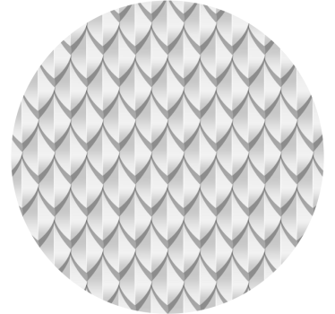 Dessous de verre motif écailles élégant - TenStickers
