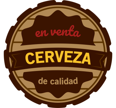 Dessous de verre bière Étiquette de qualité - TenStickers
