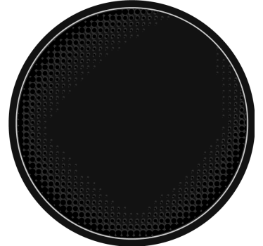 Dessous de verre bière surface circulaire texturée - TenStickers