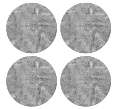 Dessous de verre avec motif Style gris marbré - TenStickers